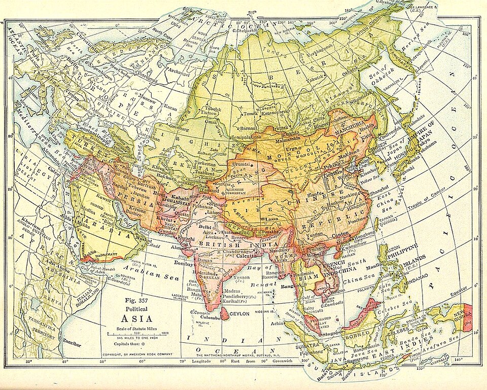 Maps Asia1920Political