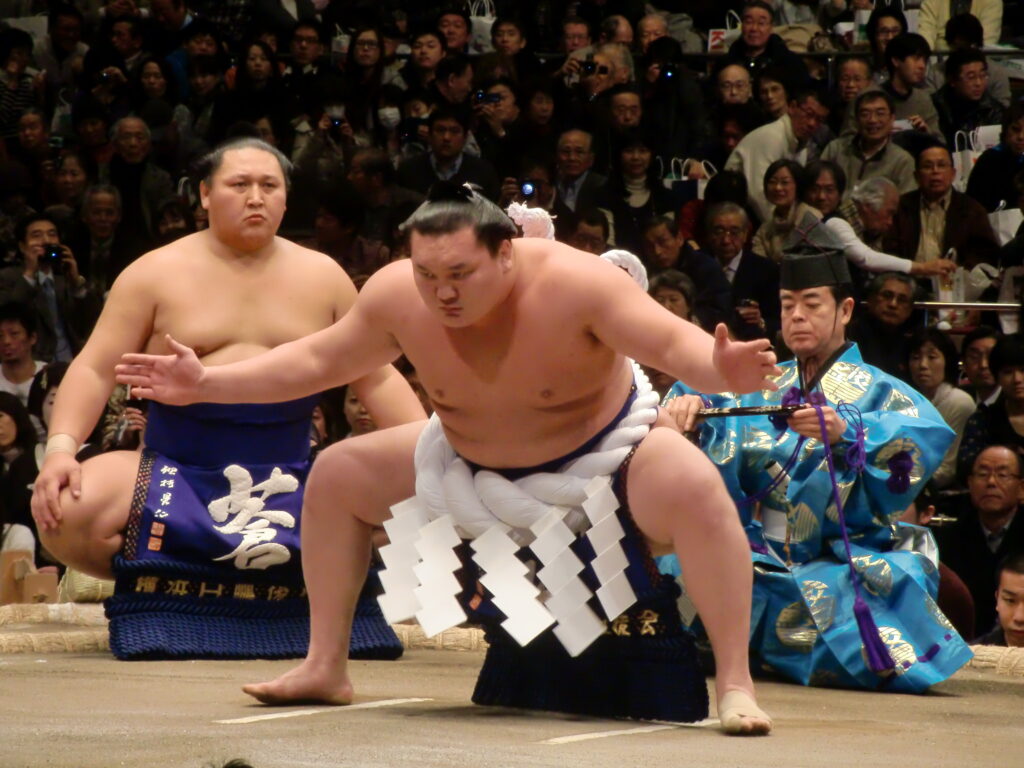 hakuho shiranui dohyo iri 2012 jan
