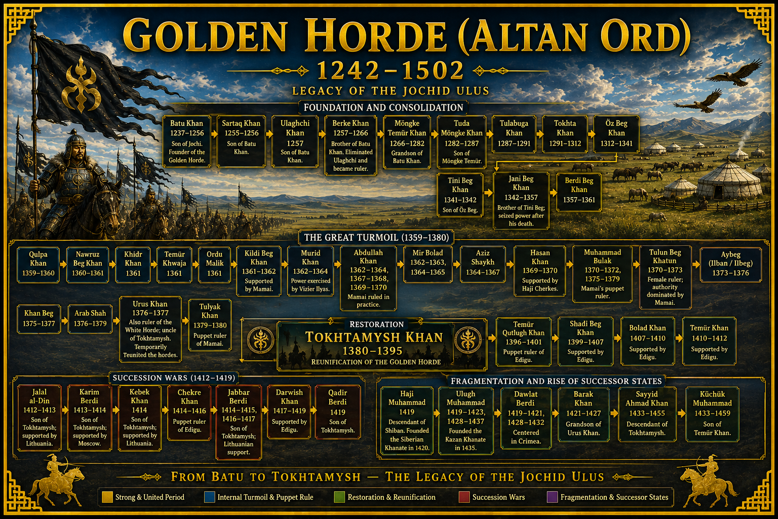 altan ord timeline