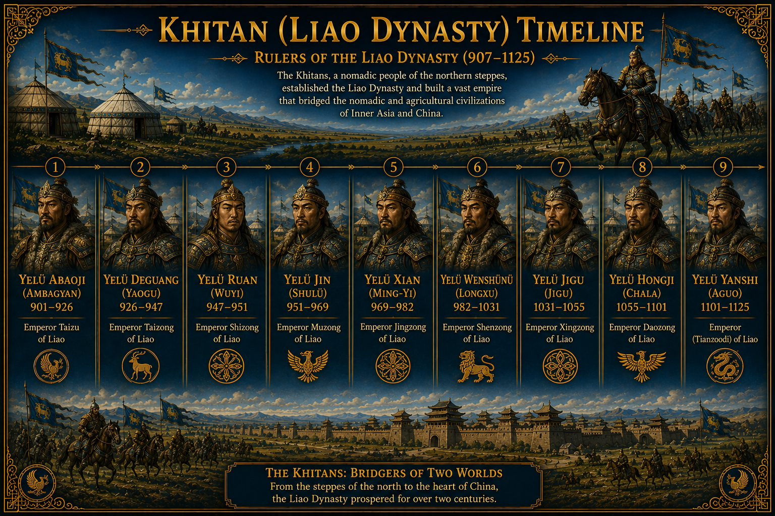 khitan timeline