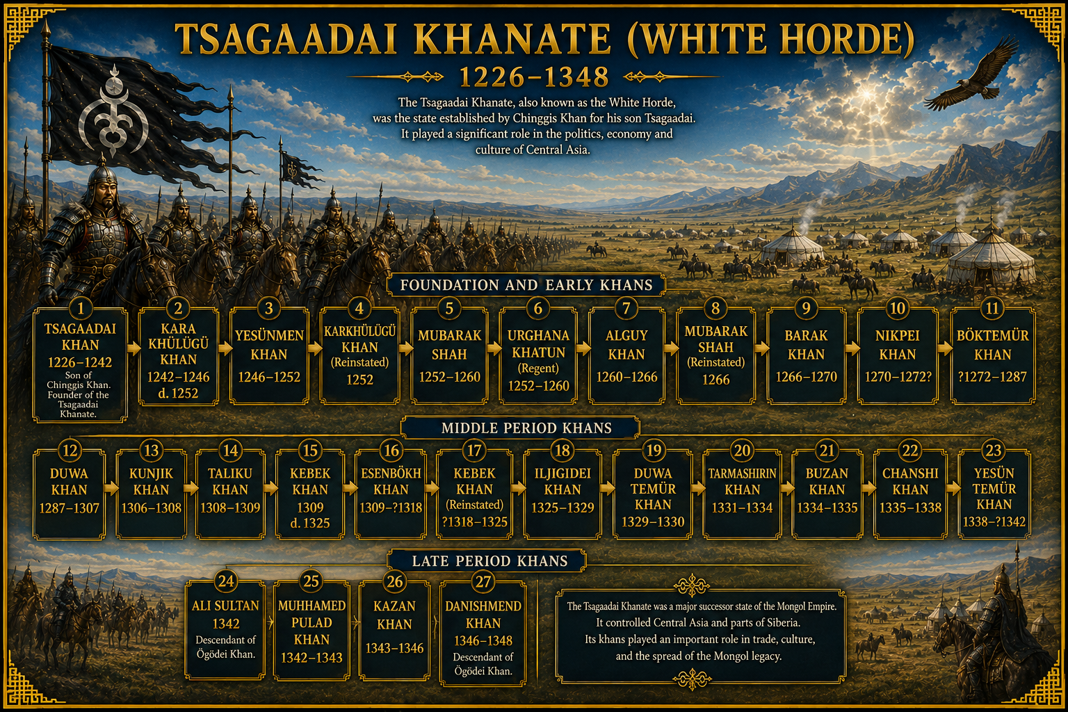 tsagaadai khanate