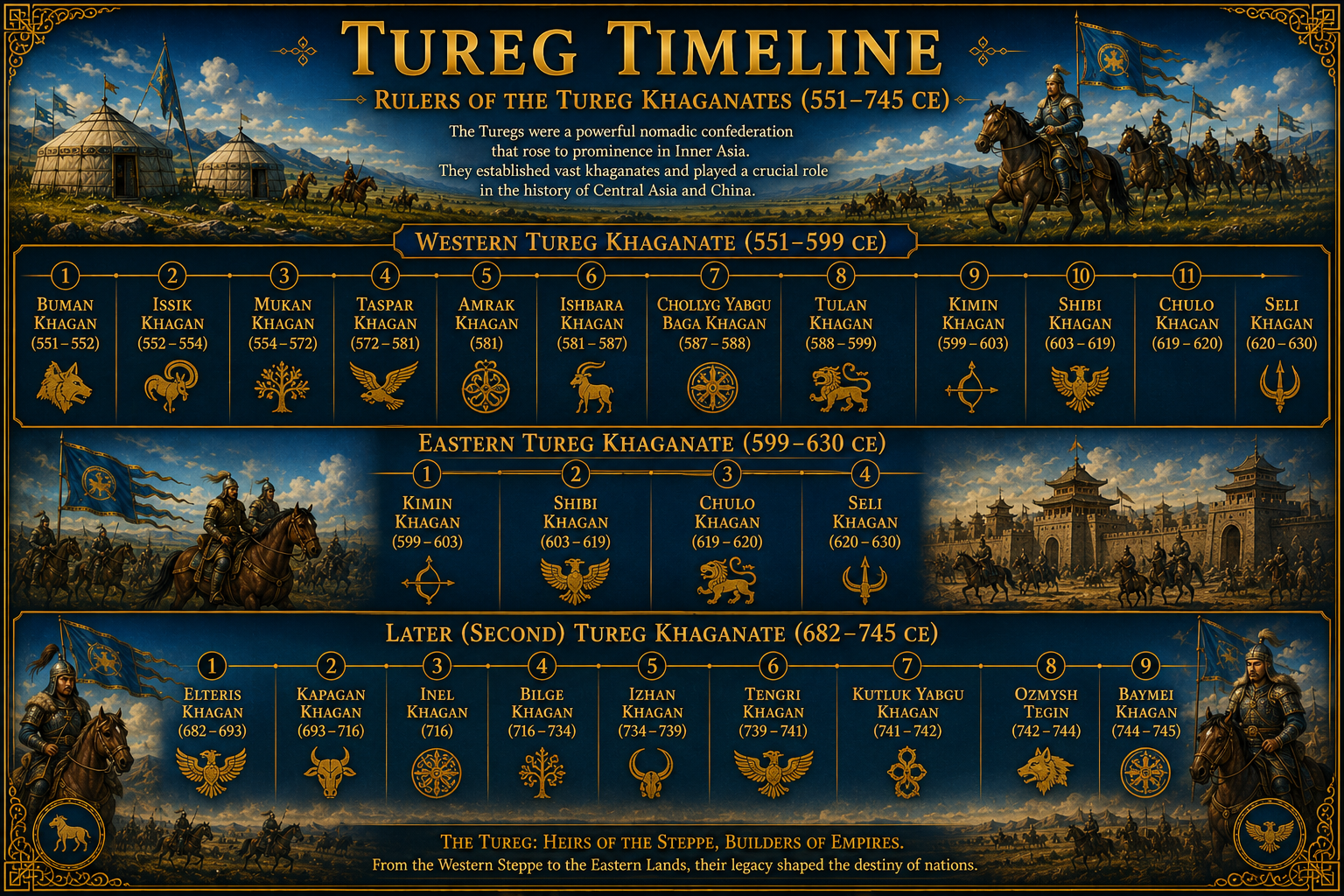 tureg timeline