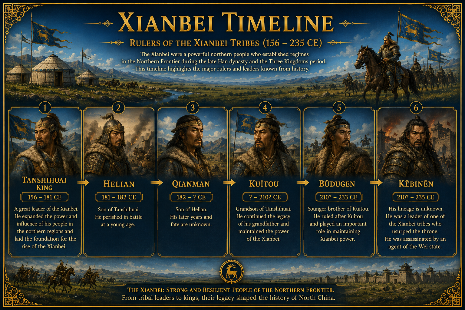 xianbei timeline