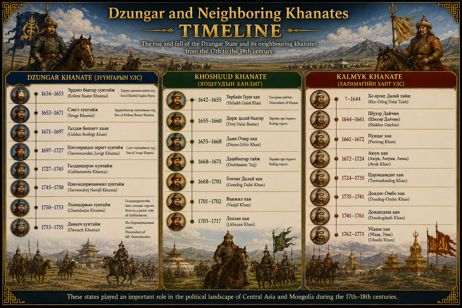 zuunger timeline