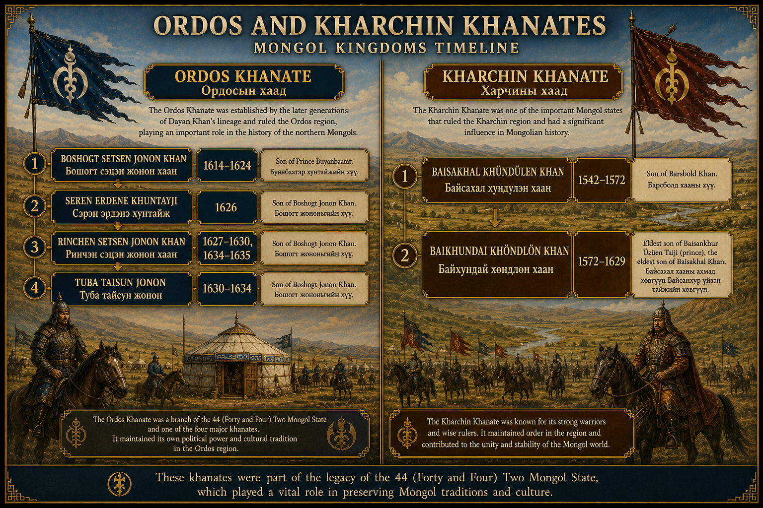 ordos timeline